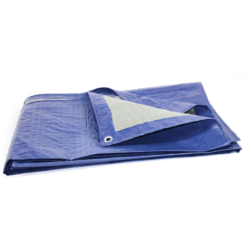 Cheap Goat Tents Heavy Duty Canopy Tarp Ground Camping Sheet Waterproof Camping Tarpaulin Cover Simple Tent 4 Sizes Camping Accessories   